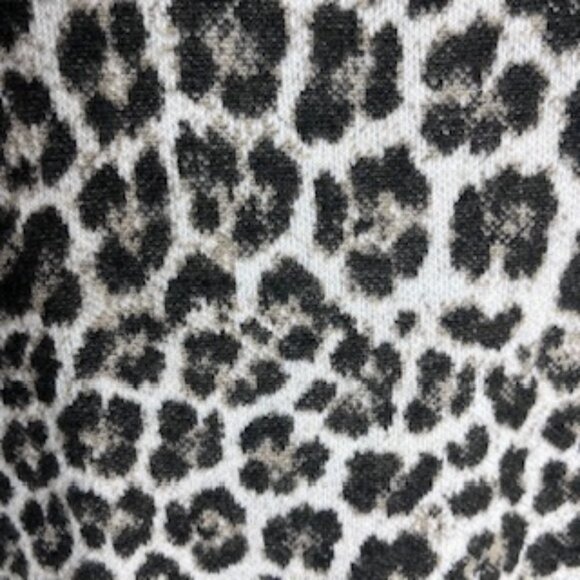 Zara Leopard Cardigan with Beaded Neckline - Picture 4 of 8